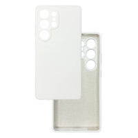 Чохол накладка Silicone Cover Soft Touch ЗК Samsung S25 Ultra Білий
