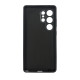 Чехол накладка Silicone Cover Soft Touch ЗК Samsung S25 Ultra Черный