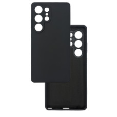 Чохол накладка Silicone Cover Soft Touch ЗК Samsung S25 Ultra Чорний
