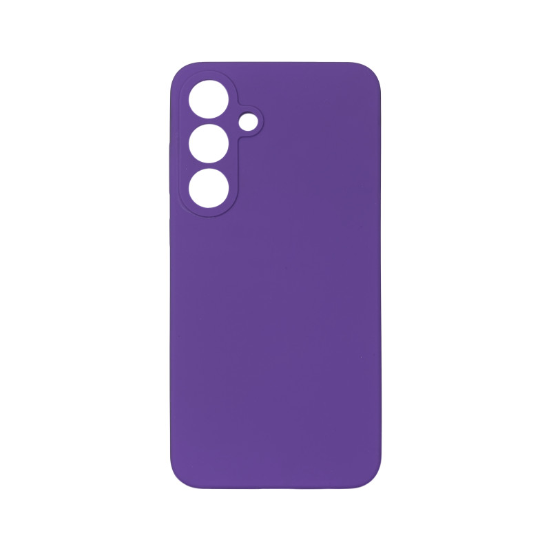 Чохол накладка Silicone Cover Soft Touch ЗК Samsung S24 Plus / S25 Plus Фіолетовий
