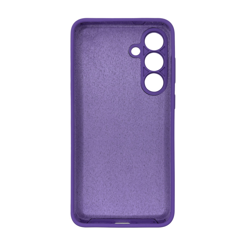 Чохол накладка Silicone Cover Soft Touch ЗК Samsung S24 Plus / S25 Plus Фіолетовий