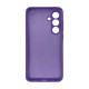 Чохол накладка Silicone Cover Soft Touch ЗК Samsung S24 Plus / S25 Plus Фіолетовий