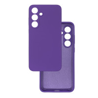 Чохол накладка Silicone Cover Soft Touch ЗК Samsung S24 Plus / S25 Plus Фіолетовий