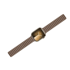 Ремешок Apple Watch Hoco WA24 текстиль магнитный 42/44/45/49 mm Коричневый