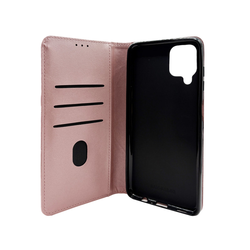 Чехол книжка Business leather Samsung A12 / M12 Розовый