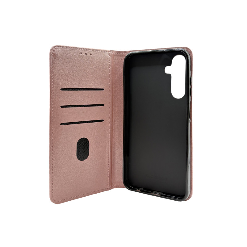Чохол книжка Business leather Samsung A25 Рожевий