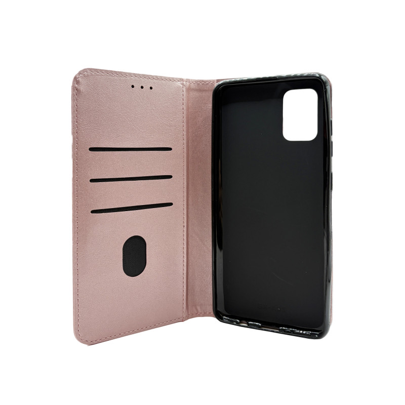 Чохол книжка Business leather Samsung A31 Рожевий