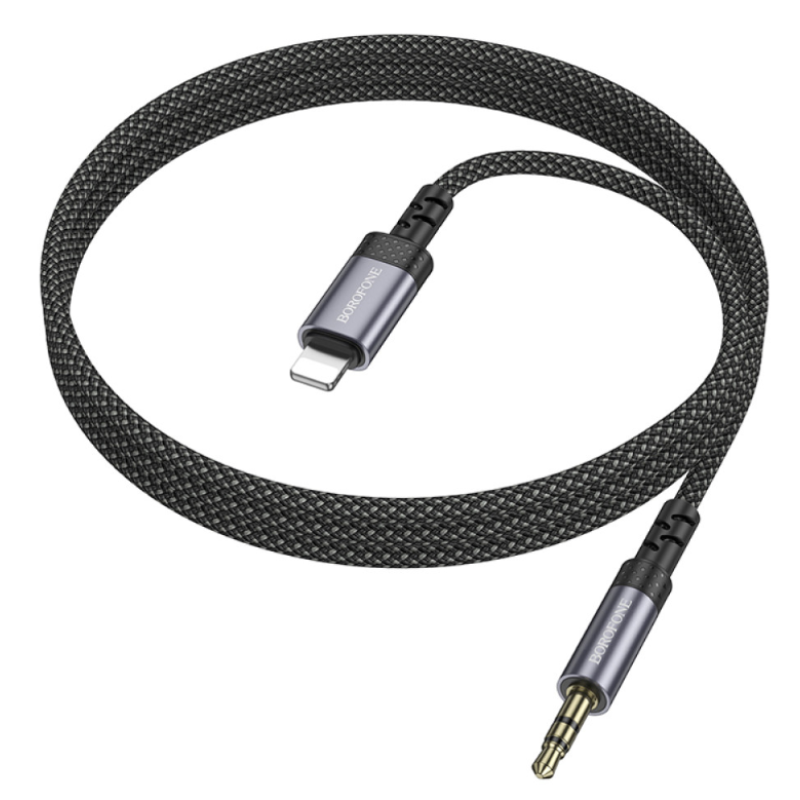 Кабель AUX Borofone BL24 audio 3.5 to Lightning