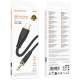 Кабель AUX Borofone BL23 audio Type-C to 3.5mm 1m Black