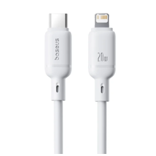Кабель USB-C to Lightning Baseus Silky Series PD 20W 1m Белый