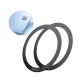 Металеві кільця Baseus magnetic ring 2шт Black