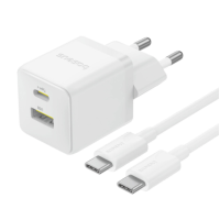 Зарядний пристрій Baseus Palm Fast Charger Type-C-Type-C 30W (Cable 60W) White