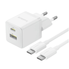 Зарядний пристрій Baseus Palm Fast Charger Type-C-Type-C 30W (Cable 60W) White