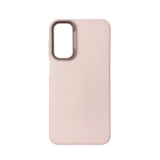 Чохол накладка TPU Leather Case Textured Samsung A15 Pink