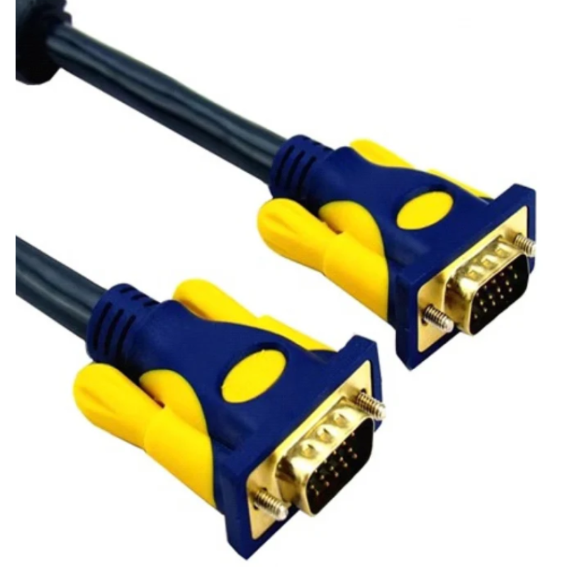 Кабель VGA (M) - VGA (M) 1.5m Черный