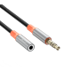 Кабель AUX XO NB-R269A 3.5mm male to 3.5mm female 1m