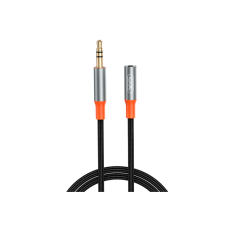 Кабель AUX XO NB-R269A 3.5mm male to 3.5mm female 1m