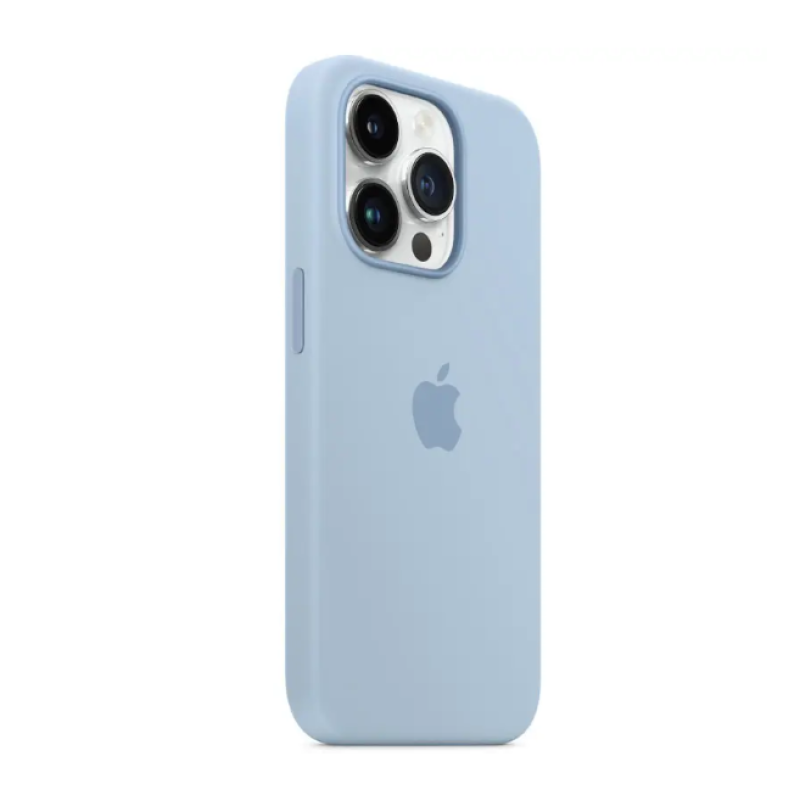 Чохол Silicone Case Original with MagSafe з анімацією iPhone 14 Pro Max Блакитний (Sky Blue)