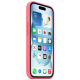 Чехол Silicone Case Original with MagSafe с анимацией iPhone 15 Розовый (Pink)