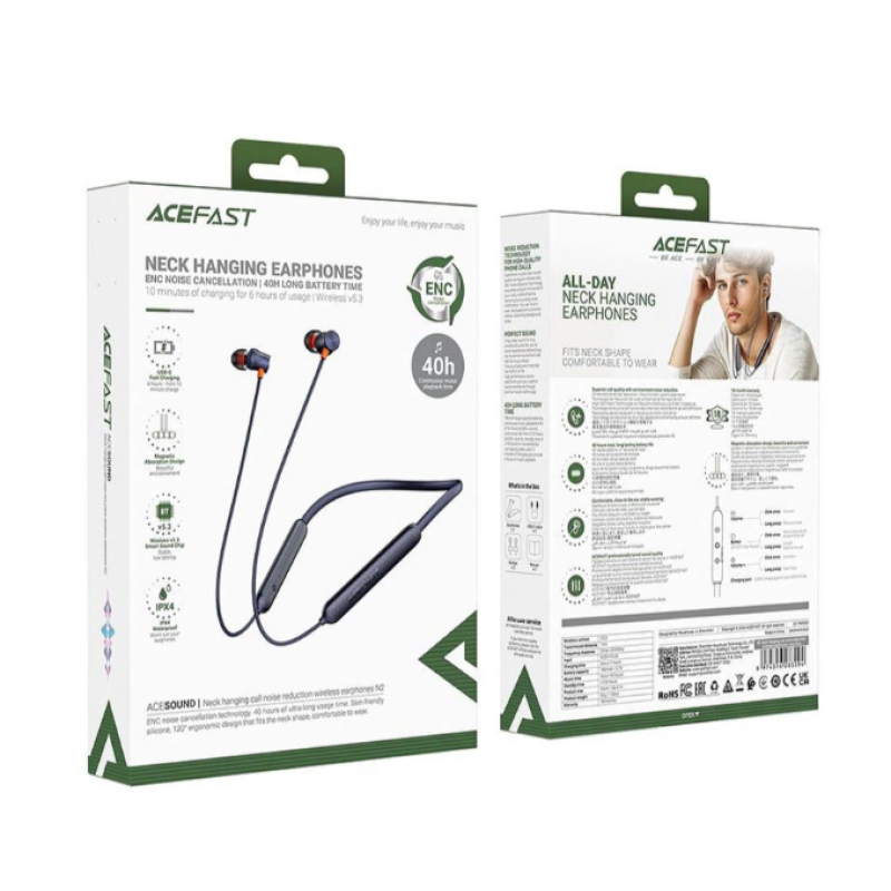 Беспроводные наушники AceFast N2 Sport