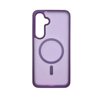 Чехол накладка Wave Matte with Magsafe Samsung S24FE Фиолетовый