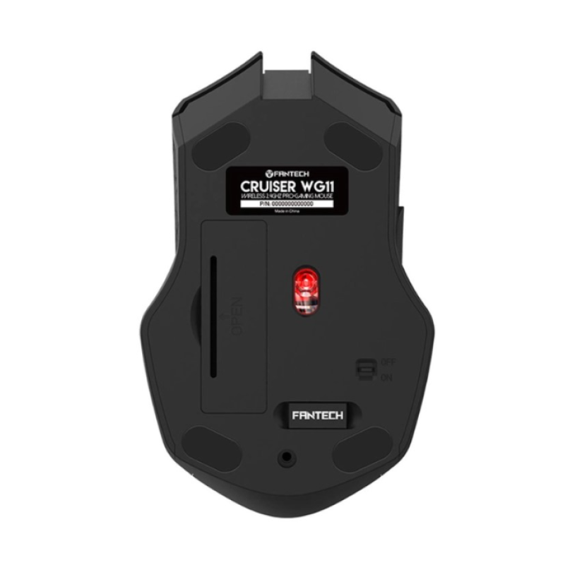 Миша бездротова Fantech WG11 Cruiser Silent Click Чорна
