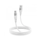 Кабель USB-Micro USB Proove Soft Silicone 2.4A 1m White
