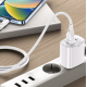 Кабель USB-Micro USB Proove Soft Silicone 2.4A 1m White