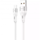 Кабель USB-Micro USB Proove Soft Silicone 2.4A 1m White