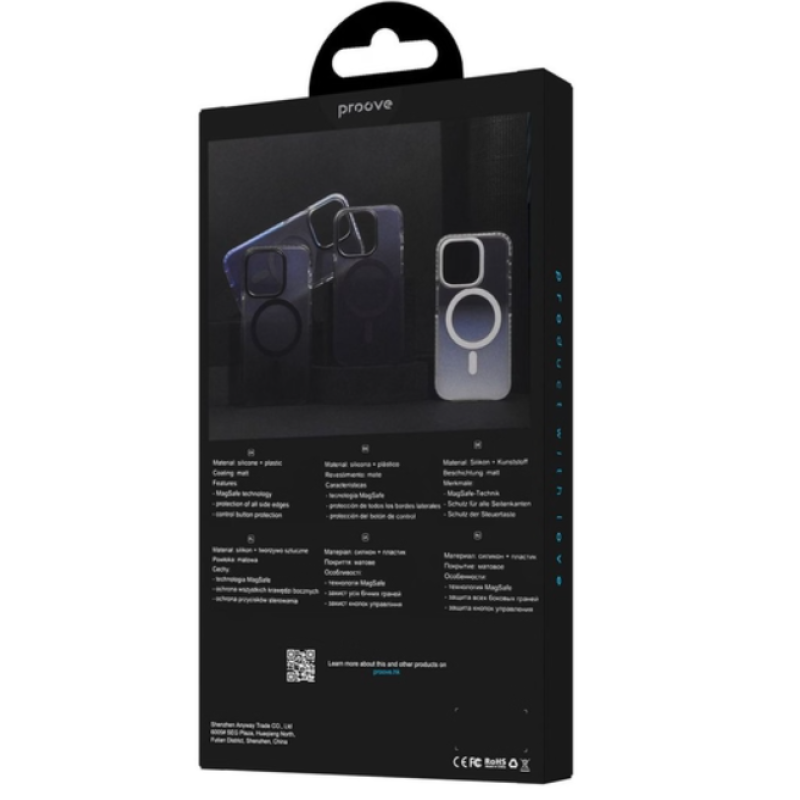 Чохол Proove Shadow Star Case with Magnetic Ring iPhone 14 Pro Max Black