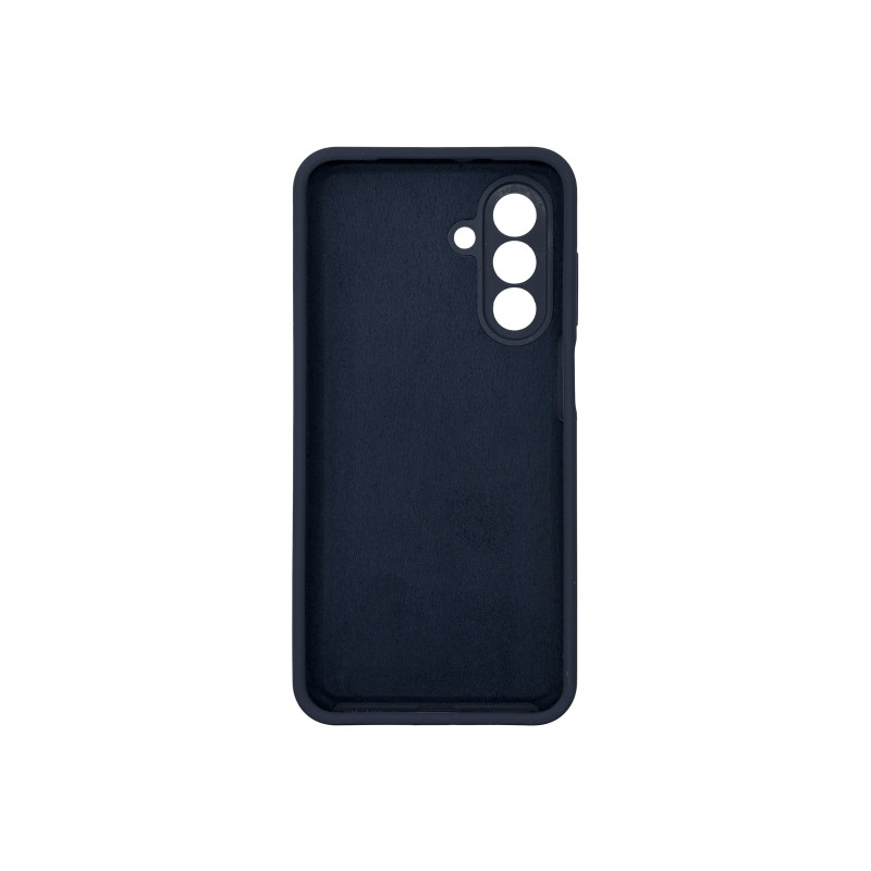 Чехол накладка Silicone Cover Soft Touch ЗК Samsung A26 Темно-синий