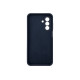 Чехол накладка Silicone Cover Soft Touch ЗК Samsung A26 Темно-синий