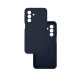 Чехол накладка Silicone Cover Soft Touch ЗК Samsung A26 Темно-синий