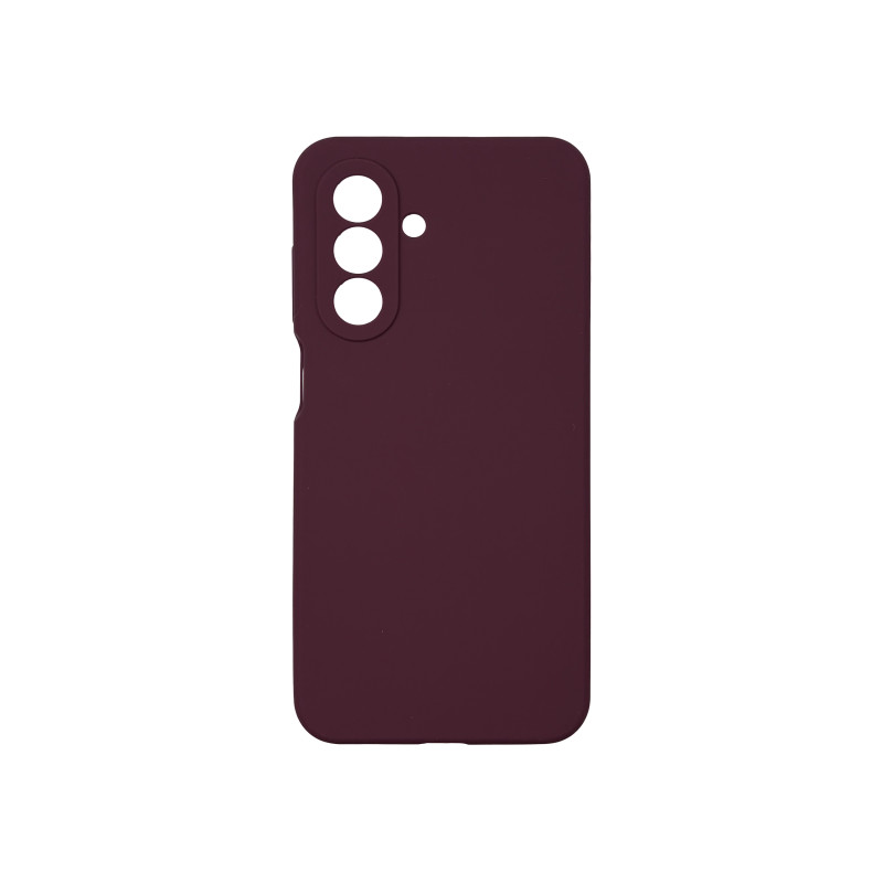 Чехол накладка Silicone Cover Soft Touch ЗК Samsung A26 Бордовый