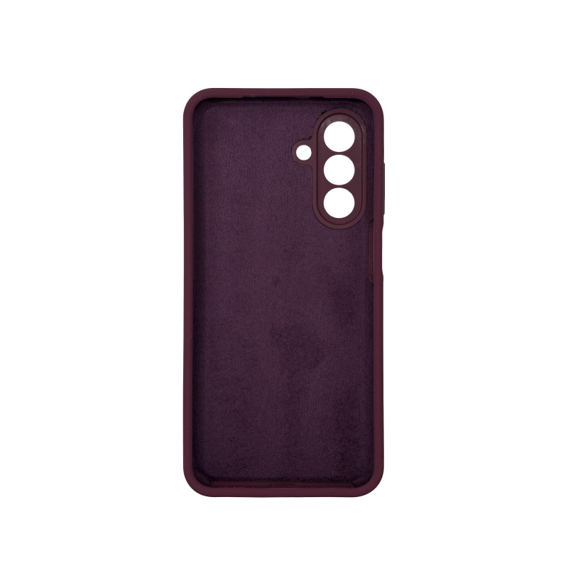 Чехол накладка Silicone Cover Soft Touch ЗК Samsung A26 Бордовый