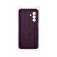 Чехол накладка Silicone Cover Soft Touch ЗК Samsung A26 Бордовый