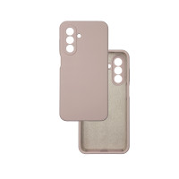 Чохол накладка Silicone Cover Soft Touch ЗК Samsung A26 Пудра