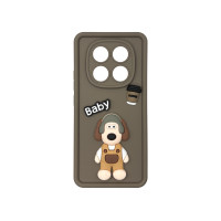 Чехол накладка Pretty Things Case Xiaomi Redmi Note 14 Pro 4G Brown Baby