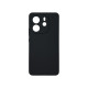 Чохол накладка Silicone Cover Soft Touch ЗК Xiaomi Redmi Note 14 4G Чорний