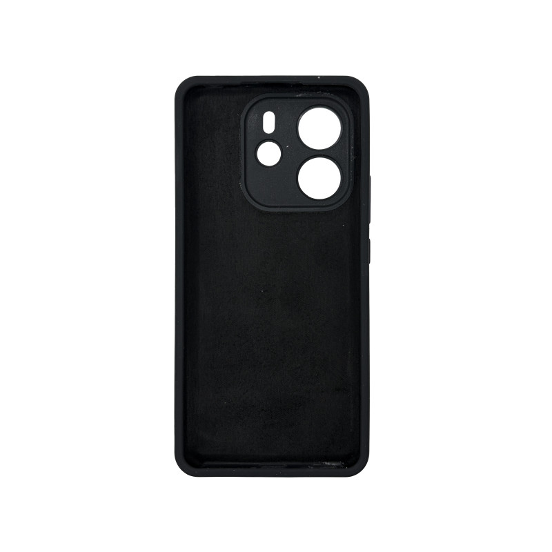 Чохол накладка Silicone Cover Soft Touch ЗК Xiaomi Redmi Note 14 4G Чорний