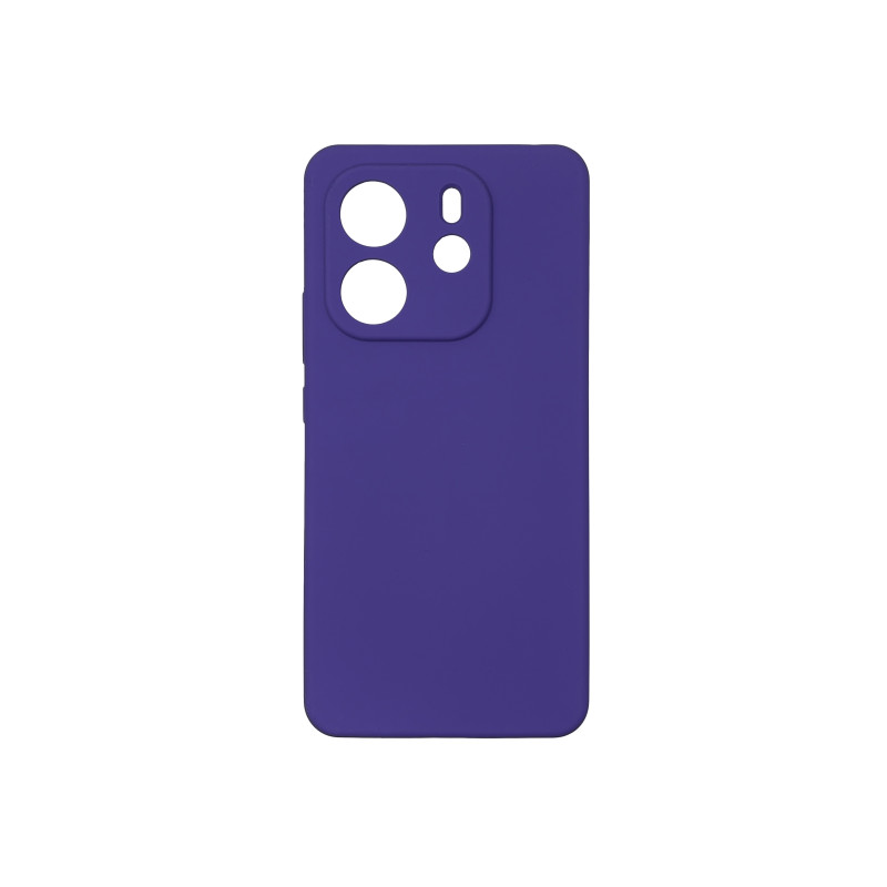 Чохол накладка Silicone Cover Soft Touch ЗК Xiaomi Redmi Note 14 4G Ультрафіолет