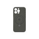 Чохол накладка Silicone Case with Ring Stand iPhone 16 Pro Max Grey