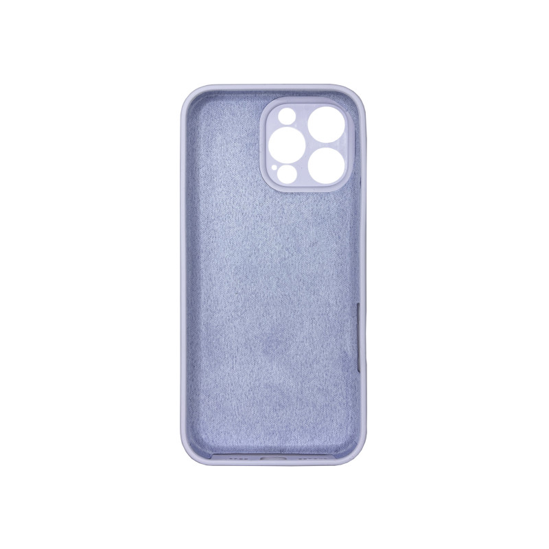 Чохол накладка Silicone Case with Ring Stand iPhone 16 Pro Max Лаванда
