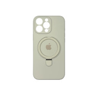 Чехол накладка Silicone Case with Ring Stand iPhone 16 Pro Max Antigue