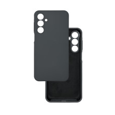 Чехол накладка Silicone Cover Soft Touch ЗК Samsung A16 Темно-серый