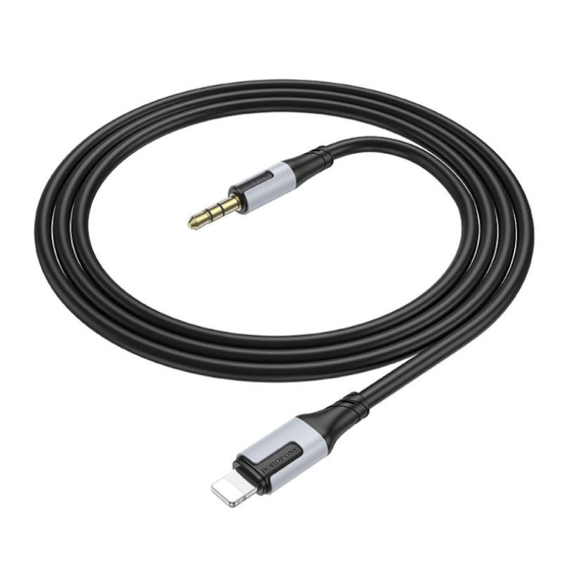 Кабель AUX Borofone BL19 audio 3.5 to Lightning