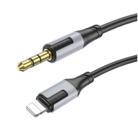 Кабель AUX Borofone BL19 audio 3.5 to Lightning