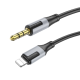 Кабель AUX Borofone BL19 audio 3.5 to Lightning