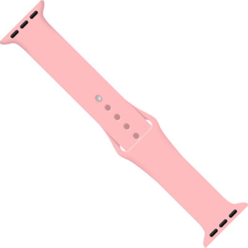 Ремінець Apple Watch silicone 38/40/41 mm Рожевий