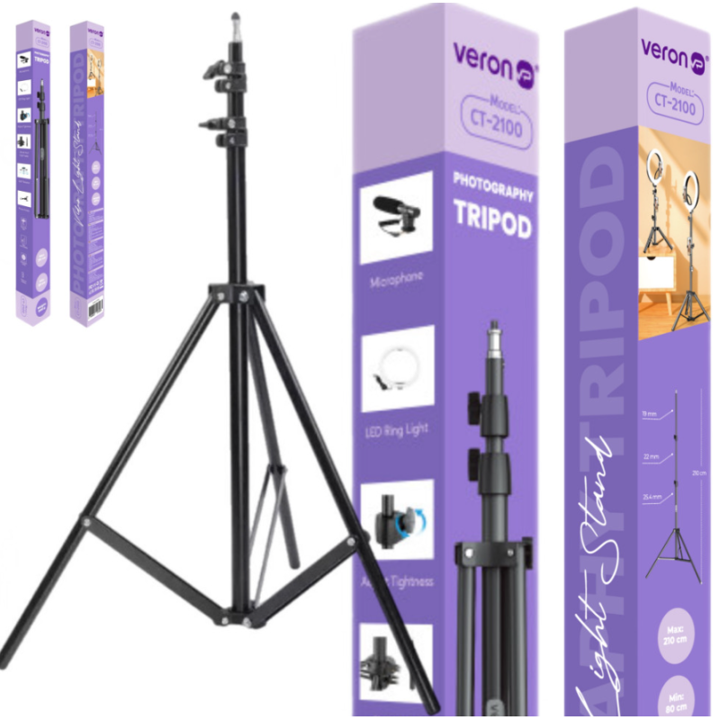 Штатив 210см Veron CT2100 з кріпленням 1/4